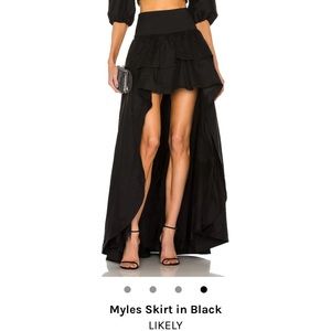Myles Skirt in Black | Likely | Size 2